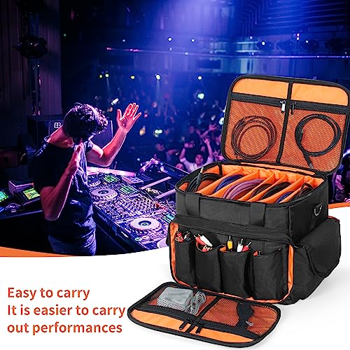 High Capacity DJ Cable Bag with Dividers