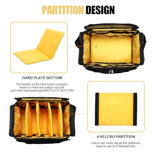 LEFOR·Z DJ Equipment Travel Gear Organizer Bag