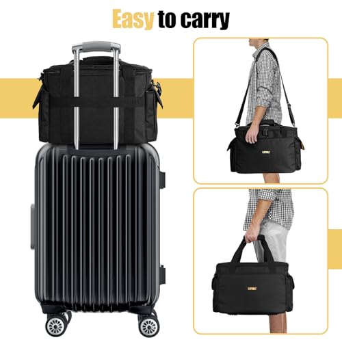 LEFOR·Z DJ Equipment Travel Gear Organizer Bag