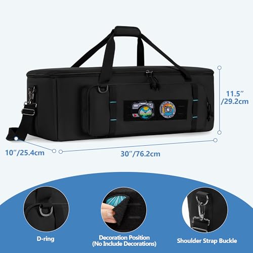 Samdew 30'' Tripod Travel Bag & Organizer