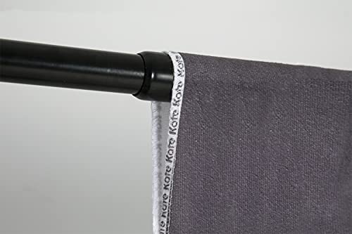 Vintage Grey Portrait Backdrop for Podcasts and Photography