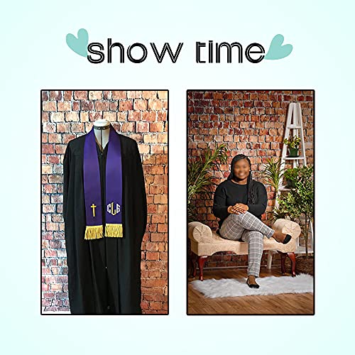 Vintage Red Brick Wall Photo Backdrop 10x8ft