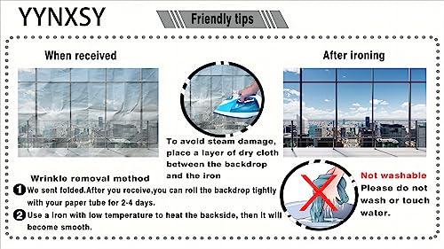 YYNXSY 7X5FT Video Conference Backdrop Screen