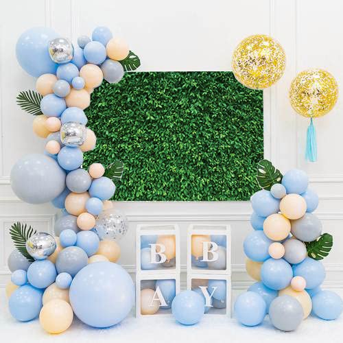 Green Leaves Photography Backdrop for Parties