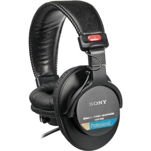 Sony MDR7506 Professional Headphones for Podcasters
