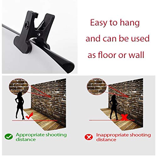 White Brick Wall Photography Backdrop 5x7FT