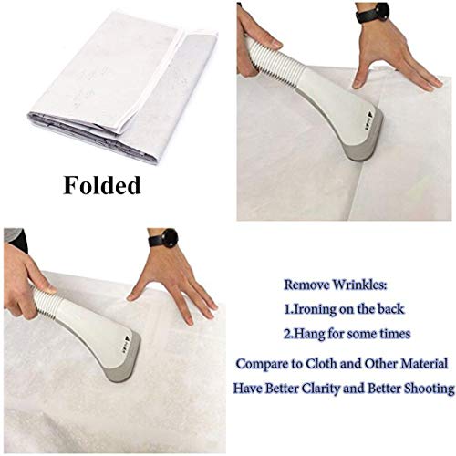 White Brick Wall Photography Backdrop 5x7FT