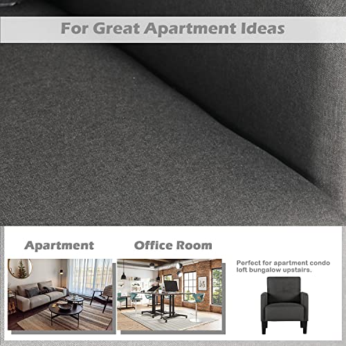 YIGOBUY Comfy Accent Chairs with USB Ports Set
