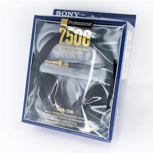 Sony MDR7506 Professional Headphones for Podcasters