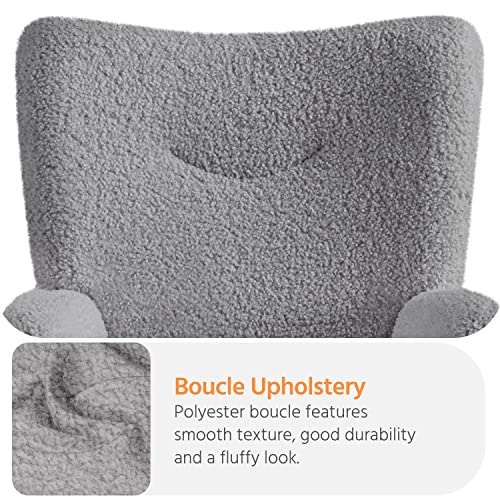 Cozy Sherpa Accent Chair for Living Spaces