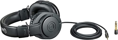 Audio-Technica ATH-M20X Studio Monitor Headphones