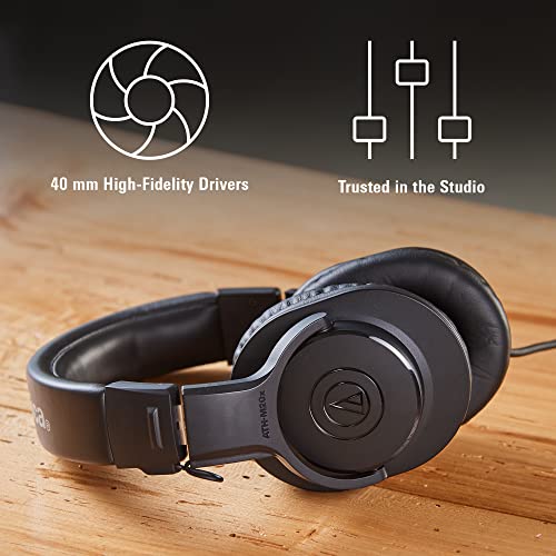 Audio-Technica ATH-M20X Studio Monitor Headphones