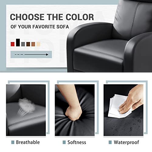 Homall PU Leather Recliner Chair for Adults