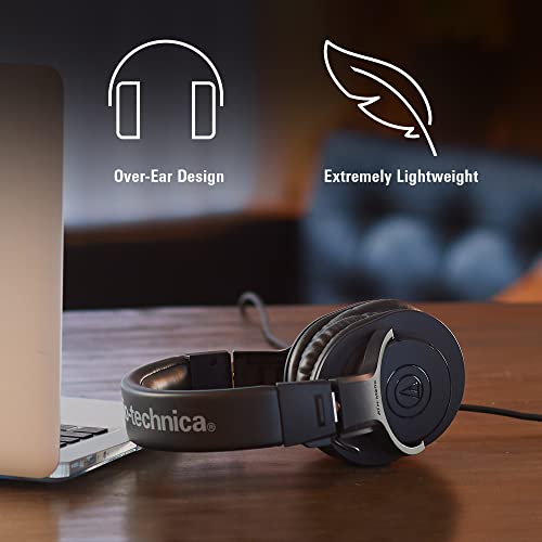 Audio-Technica ATH-M20X Studio Monitor Headphones