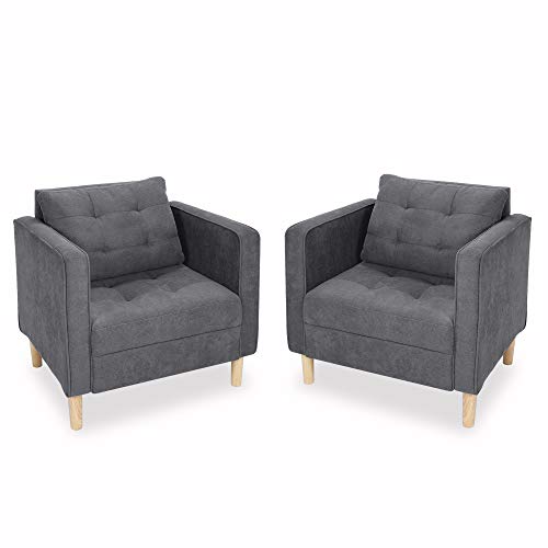 Stylish Mid Century Modern Accent Chair Set