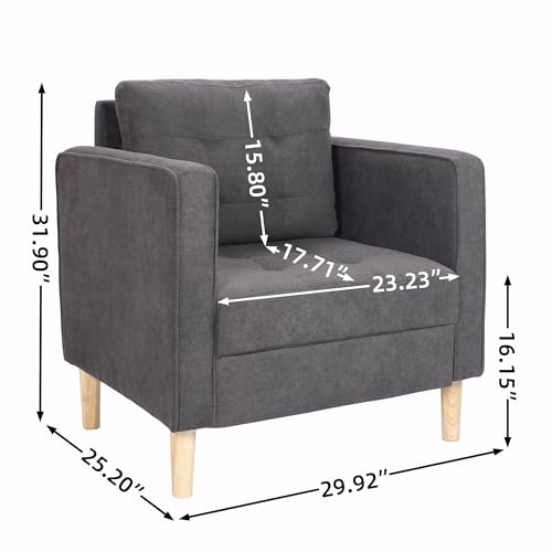 Stylish Mid Century Modern Accent Chair Set