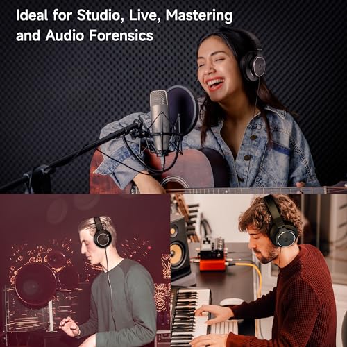 Rumoon Studio Monitor Headphones with Neodymium Drivers