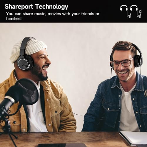 Rumoon Studio Monitor Headphones with Neodymium Drivers