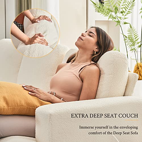 VanAcc 89-Inch Comfy Modern Sofa Couch