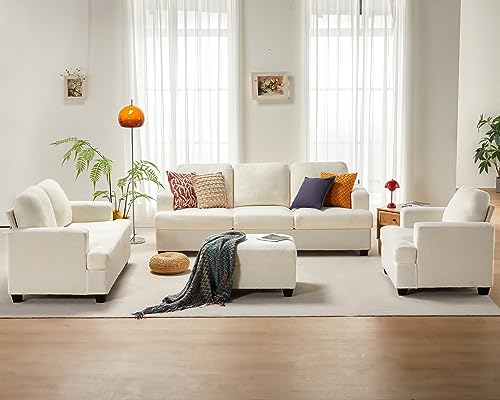 VanAcc 89-Inch Comfy Modern Sofa Couch