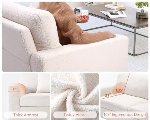 GAOMON 83-Inch Comfy Modern Sofa Couch