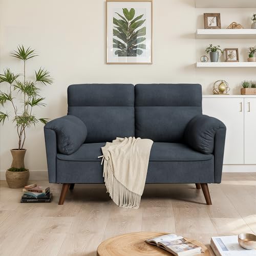 JAMFLY 49" Mid Century Modern Loveseat Sofa