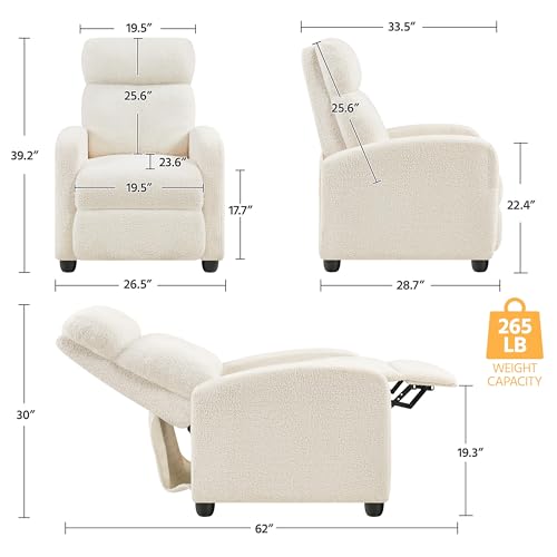 Yaheetech Adjustable Recliner Chair for Cozy Spaces