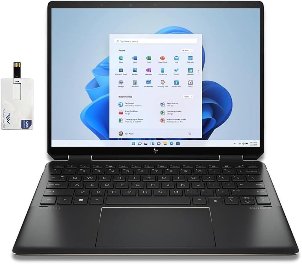 HP Spectre x360 14" 2-in-1 Laptop with Flash Drive