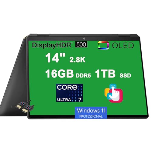 HP Spectre x360 2-in-1 Laptop with Touchscreen