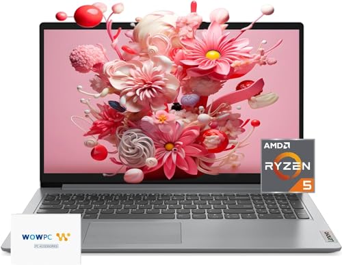 Lenovo IdeaPad 15.6" FHD Laptop with WOWPC Bundle