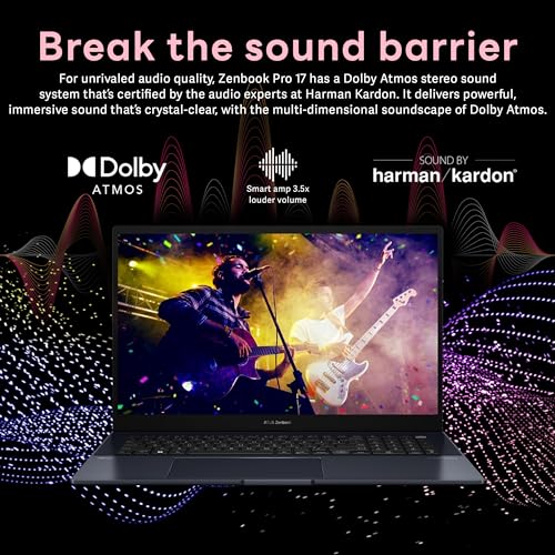 ASUS Zenbook Pro 17 Laptop with 2TB SSD