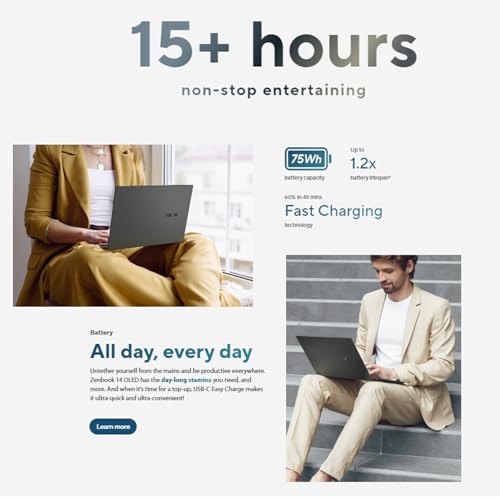 ASUS ZenBook 14 Pro OLED Touchscreen Laptop