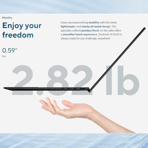 ASUS ZenBook 14 Pro OLED Touchscreen Laptop
