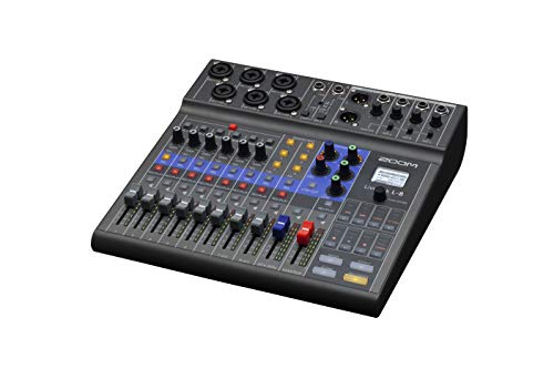 Zoom LiveTrak L-8 Podcast Mixer and Recorder