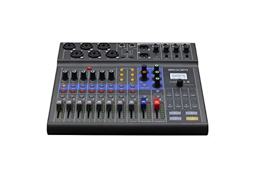Zoom LiveTrak L-8 Podcast Mixer and Recorder
