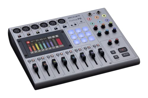 Zoom PodTrak P8 Podcast Recorder with 6 Inputs