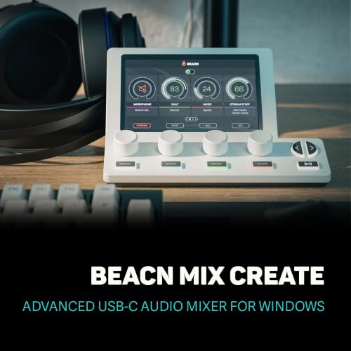 BEACN Mix Create Audio Mixer for Podcasts & Gaming