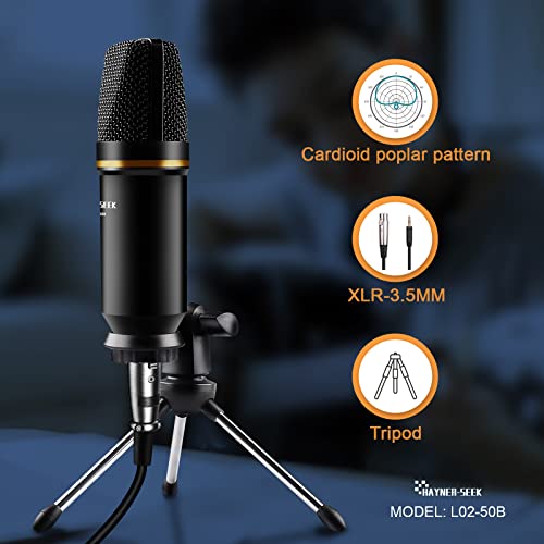 Podcast Equipment Bundle with Aluminum Panel & Microphone