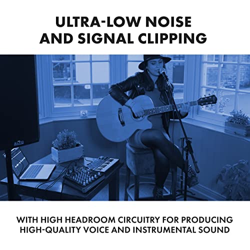 Alto TrueMix 600 Mixer: XLR, USB, Bluetooth