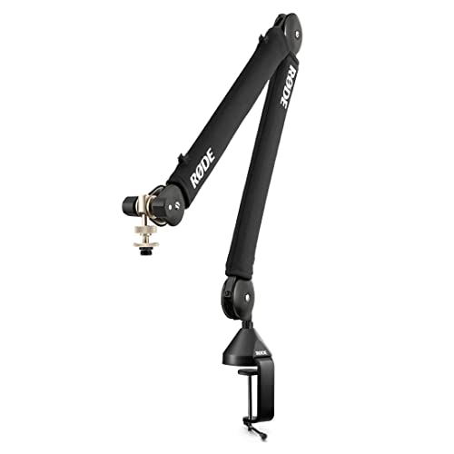 RรDE PSA1+ Professional Studio Arm with Spring Damping and Cable Management, Black