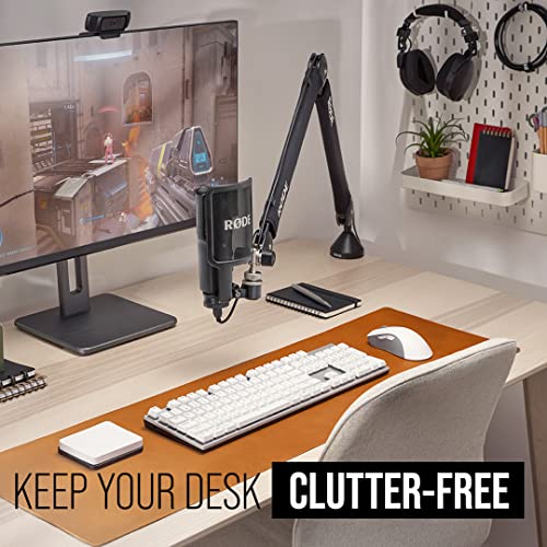 RØDE PSA1+ Professional Studio Arm with Spring Damping and Cable Management, Black