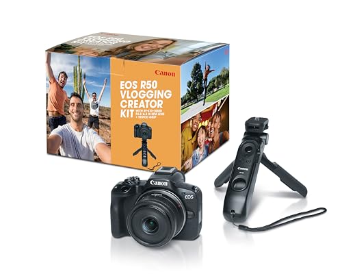 Canon EOS R50 Vlogging Creator Kit Bundle