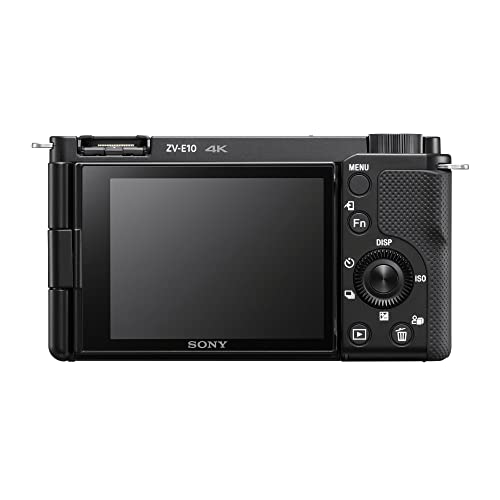 Sony Alpha ZV-E10 Vlog Camera Kit - Black