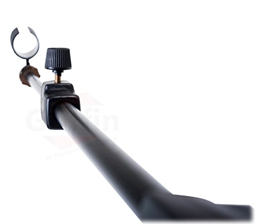 Microphone Stand with Telescoping Boom Arm, 20 Ft XLR Cable (Pack of 4) by GRIFFIN | Handheld Dynamic Mic & Clip | DJ Pro-Audio Cardioid Singing Microphones for Home Studio Recording & Live Steaming