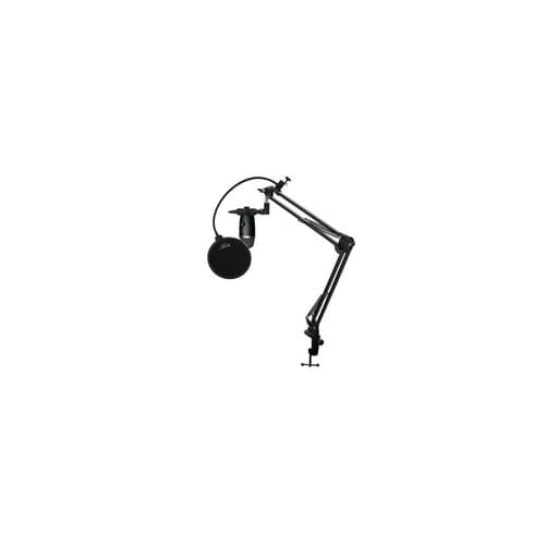 Blue Yeti Nano Premium USB Mic Black Bundle with Boom Arm, Shock Mount and Pop Filter (4 Items)