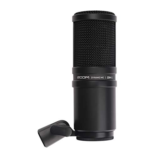 Zoom ZDM-1 2-Person Podcast Mic Pack Kit with Headphones, Mic Cables, and Boom Arms and 2 Boom Arm Bundle (4 Items)