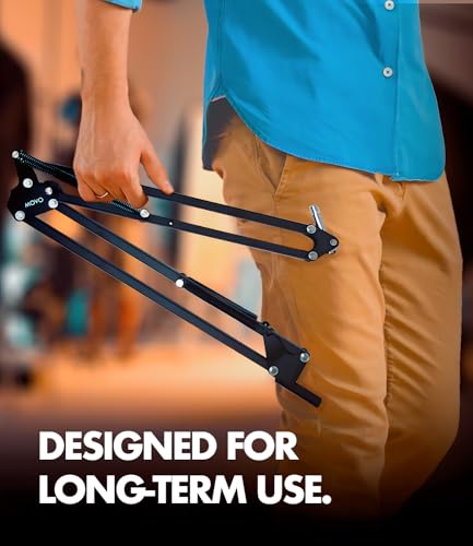 Movo 2-Pack CastMic Dynamic XLR Podcast Microphone Bundle with Mic Boom Arm for PC, Gaming, Streaming, YouTube, and Musicians - Cardioid Podcast Mic for Content Creators