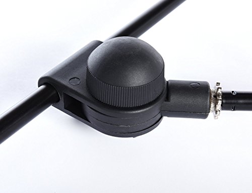 3 Pack LyxPro Microphone Stand Boom Arm Tilting Rotating Floor Podium Stage or Studio Strong Durable And Foldable Height 38.5"- 66" Extends Arm to 29 3/8" Comes With 3/8" and 5/8" mount Adapters TMS-1