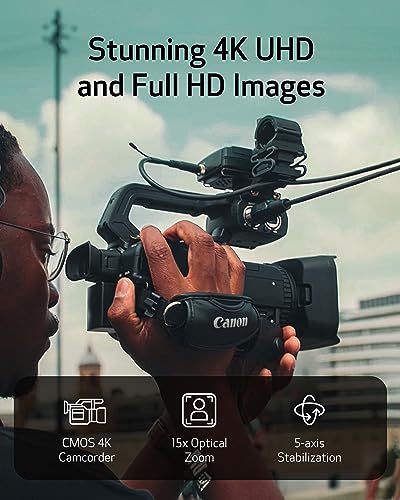 Canon XA70 4K Pro Camcorder with Dual AF