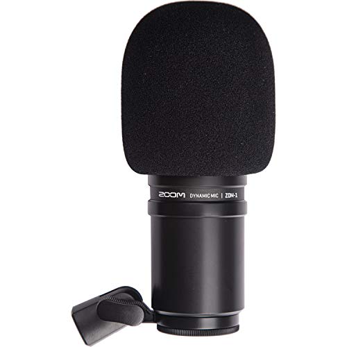 Zoom ZDM-1 Dynamic Microphone x2 + Broadcast/Webcast Boom Arm x2 + Stereo Headphones x2 + Cleaning Cloth - Top Value Bundle